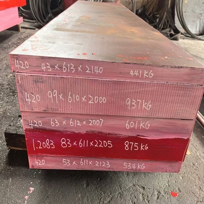 50mm D3 κρύο εργασίας πιάτο 1,2080/Cr12 χάλυβα κύβων αλεσμένο εργαλείο